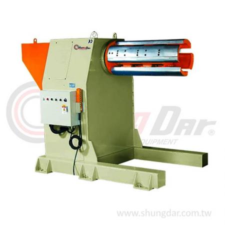 Heavy Duty Single Head Uncoiler (7 / 10 tons) - Shung Dar - Steel Coil Single Head Uncoiler - UG/UH