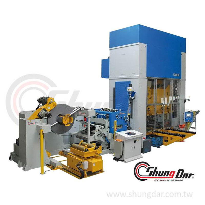 Shung Dar Coil Feeding Line, Metal Processing Equipment, Press Feed Line