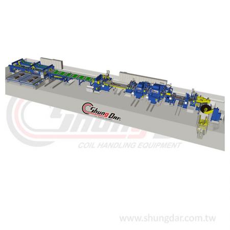Hydraulische Längsschneidelinie - Shungdar's Längsschneidelinie, bietet maßgeschneiderte Produktionslösungen.