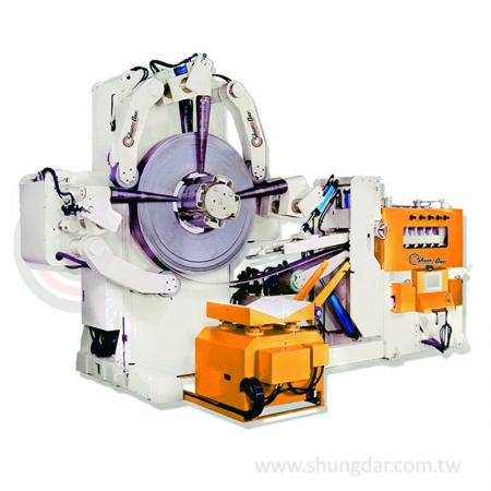2 in 1 Heavy Duty Uncoiler & Straightener (2.0 - 12.0mm) - 2 in 1 Uncoiler & Straightener SJL