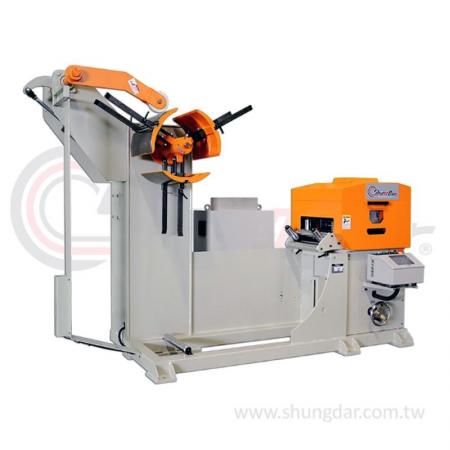 Alimentador NC Servo, Endireitador e Desenrolador 3 em 1 - Shung Dar - Alimentador NC, Endireitador e Desenrolador (3 em 1) SNR1