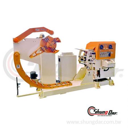 3 in 1 NC Servo Feeder, Straightener & Uncoiler - Shung Dar - NC Servo Feeder, Straightener & Uncoiler (3in1) SNR3