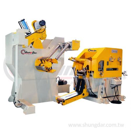 3 in 1 NC Servo Feeder, Straightener & Uncoiler - Shung Dar - NC Servo Feeder, Straightener & Uncoiler (3in1) SNR6E