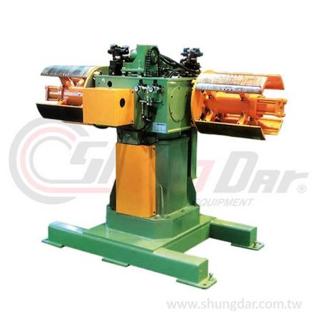 Double Head Uncoiler (1 / 3 / 5 tons) - Shung Dar - Steel Coil Single Head Uncoiler - UAD/UBD/UCD